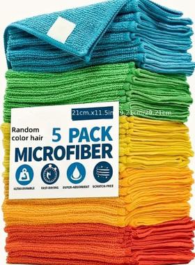 5/10pcs Scouring Pads Reusable Waable Di Towels For跨境