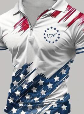 跨境Faionable summer casual men's ort sleeves casual