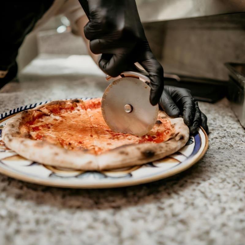 Warehouse 50pcs Black Pure Nrile Disposable Gloves手套