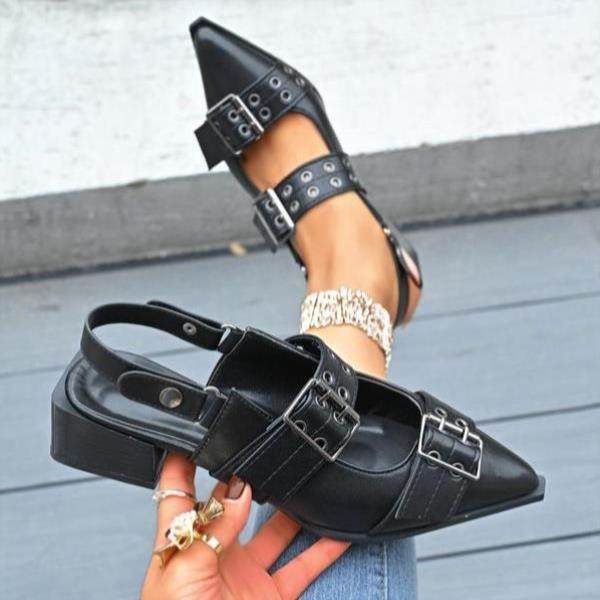 Women's Faionable udded Decorated Pumps Elegant Pointed