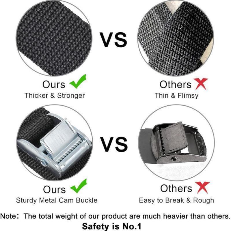 Laing rap Tie Down raps Cam Buckle raps 12ft Padded