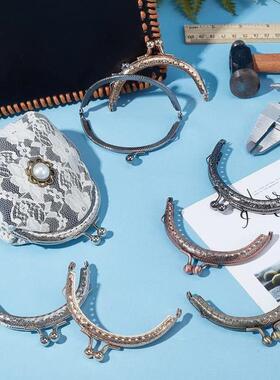 5 Color Purse Clasp Frame 10pcs Wallet Kiss Clasp Lock Retro