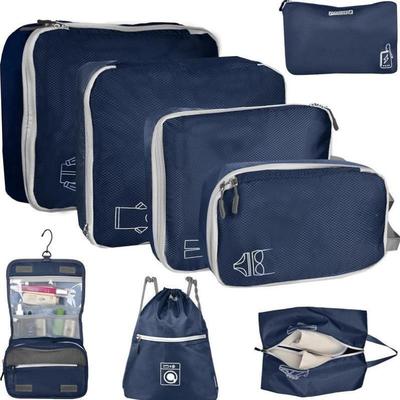 8 Set Expandable Compression Packing Cubes for Sucases