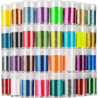 Fine Glter for Resin set of 32 Colors Glter Extra跨境
