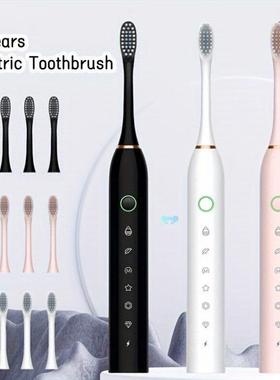6 Mode Rechargeable Sonic Electric Toothbru Smart电动牙刷