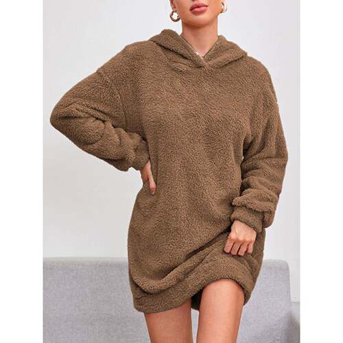H 82296 Solid Color Hooded Sweatshirt 纯色连帽卫衣亚马逊跨境