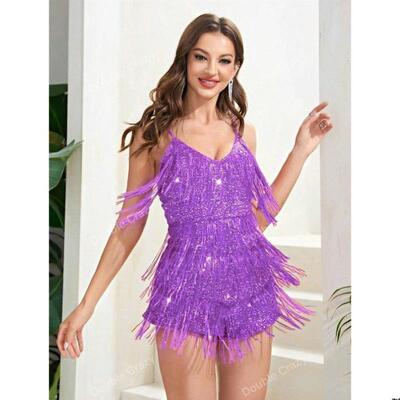 Jumpsu Elegant Tassel Faionable s Women Double Crazy '