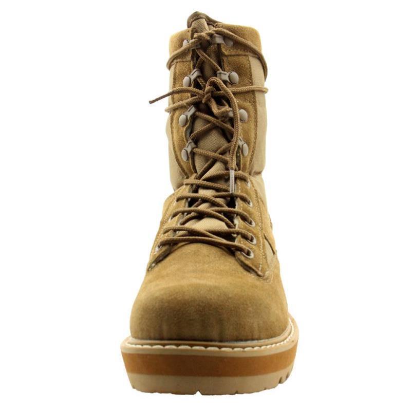 Rubber Sole Brown Combat Desert Boots Us Army Green Milary