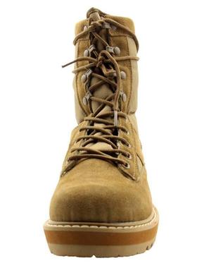 Rubber Sole Brown Combat Desert Boots Us Army Green Milary