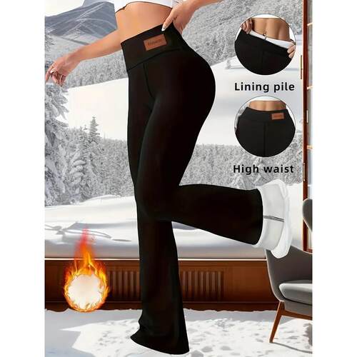 H 74342 High Waist Flared Pants 腰喇叭裤