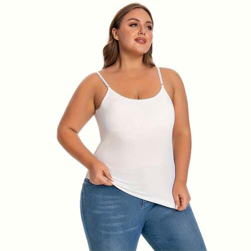 H 89307 Sleeves Tank Top with Pads 无袖吊带背心