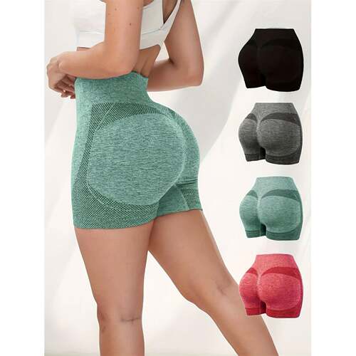 H 65321 High Waist Yoga Shorts 腰瑜伽短裤
