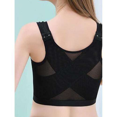 H 71570 Cross Back Front Closure Sport Bra 交叉美背文胸