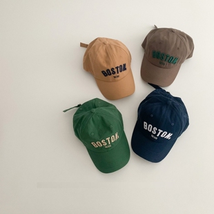 儿童帽子夏季薄款鸭舌帽男童遮阳帽太阳帽防晒男孩棒球帽春款百搭