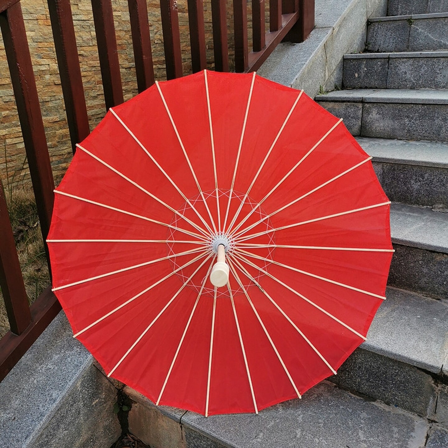 古装油纸伞绸布雨伞古典伞舞蹈伞演出道具装饰吊顶伞幼儿园绘画新