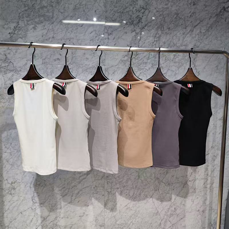 TUMA BEEWNE TB时髦百搭显瘦修身舒适基础款背心内搭外穿夏季T恤