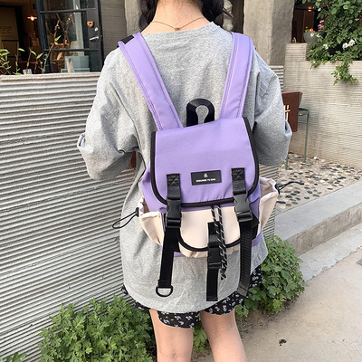 菇八八小众独特小包包双肩旅行包