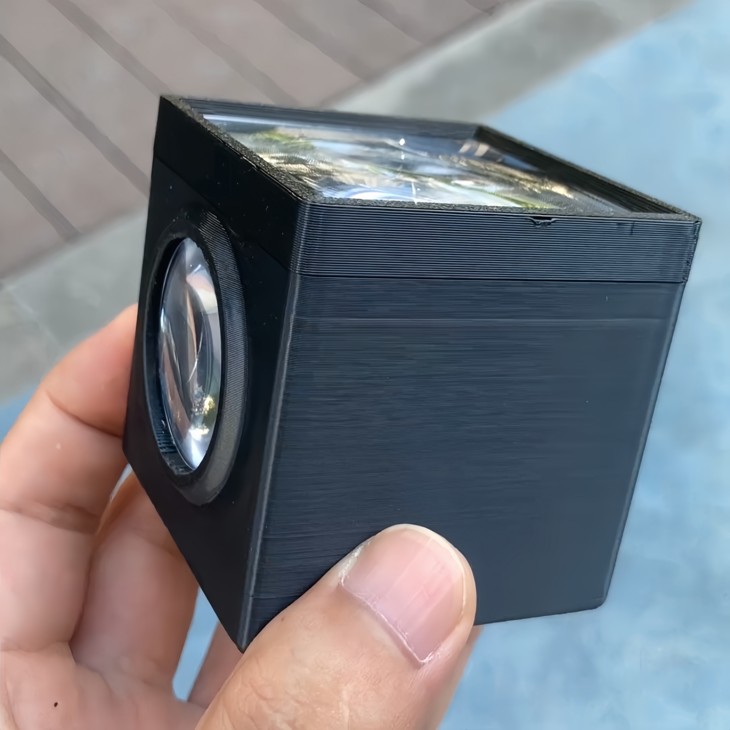 腰平3D打印模型取景器