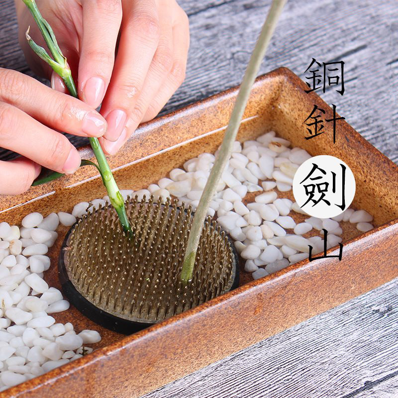 插花器底坐托盘花艺工具套装日式铜剑仿古花盘花盆固定托盘花器|ruв категории доставка цветов/цветок моделирования/растения садоводства, садовых принадлежностей, других садовых принадлежностей - от Buy2taobao.com для оказания профессиональной услуги покупки агента Taobao