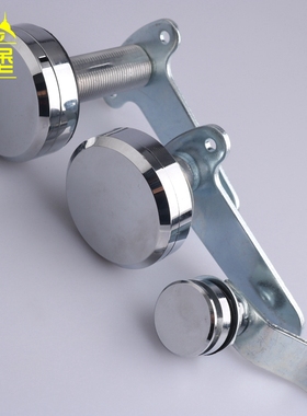 不锈钢MS172-6 2红色手柄圆柱锁 高低压机柜转舌锁 配电柜箱锁