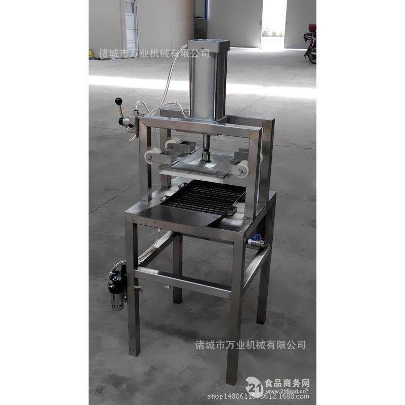 千叶豆腐设备鱼豆腐设备鱼豆腐切块机无废料成型机