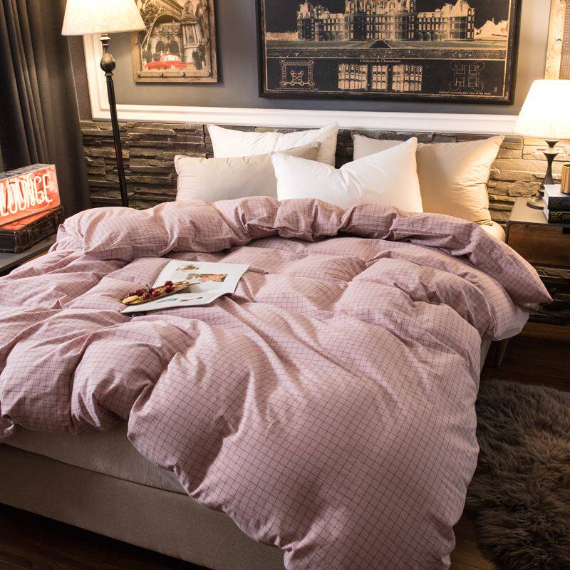 c全棉被套纯棉单件单人1.5m米150x200水洗棉宿舍学被罩双人200x2o|msdalam kategori seperai dan bantal, Quilt - dari Buy2taobao.com untuk memberikan perkhidmatan ejen Taobao profesional membeli