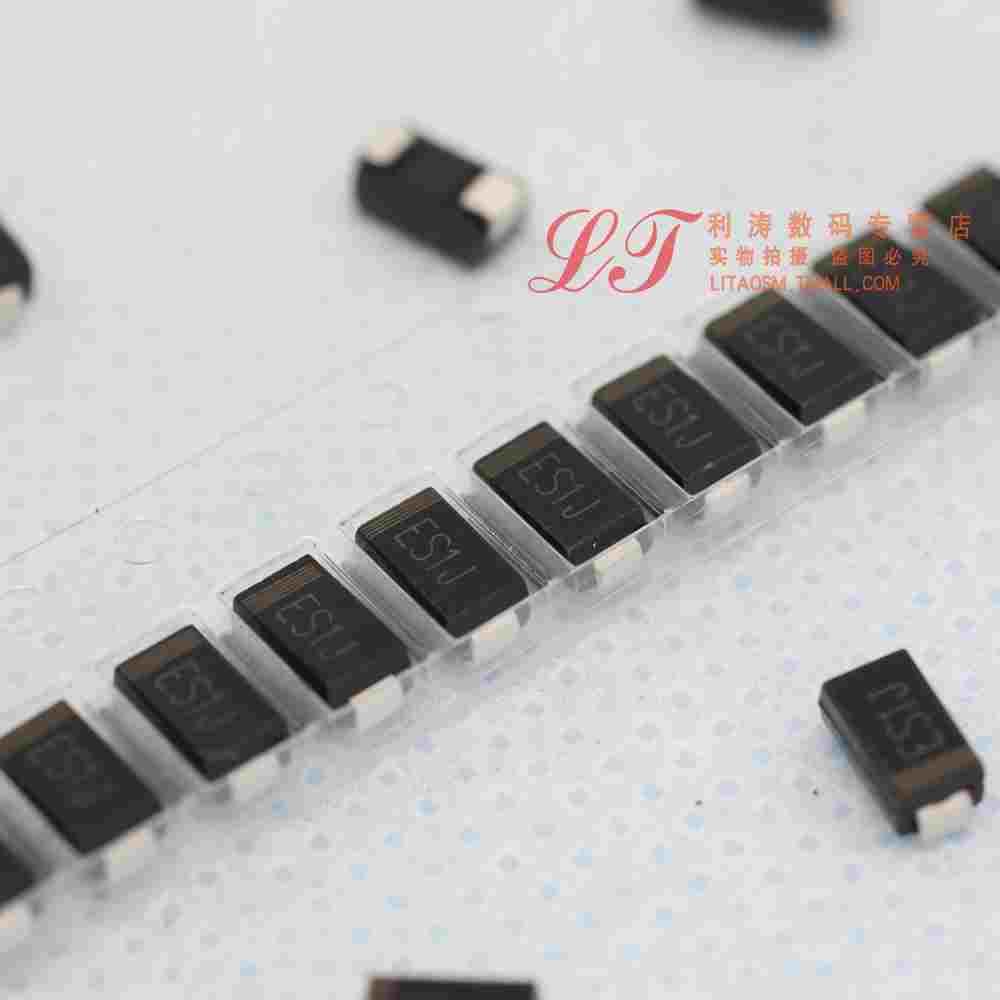 利涛丨ES1J(SF18) 1A/600V贴片快恢复二极管SMA/DO-214AC（50只)