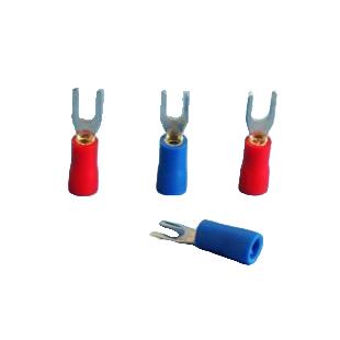 1000只1.5平方叉型绝缘端头SV1.25-3 冷压接线端子UT铜接头铜线耳