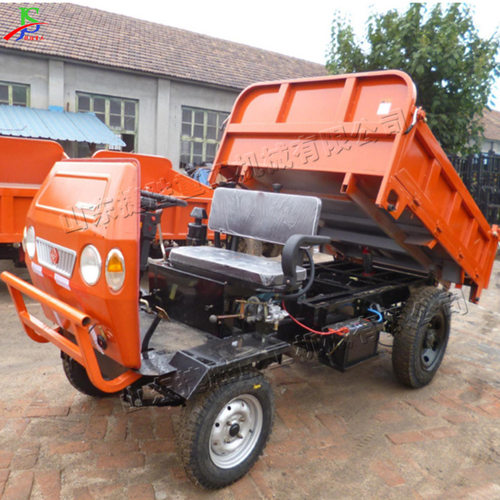 Diesel four-wheeled vehicle建筑装载车 狭小楼层沙石自卸四轮车