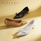 鞋 漫步佳人2026春季 浅口单鞋 子上班不累脚细跟舒适工装 新品 高跟鞋