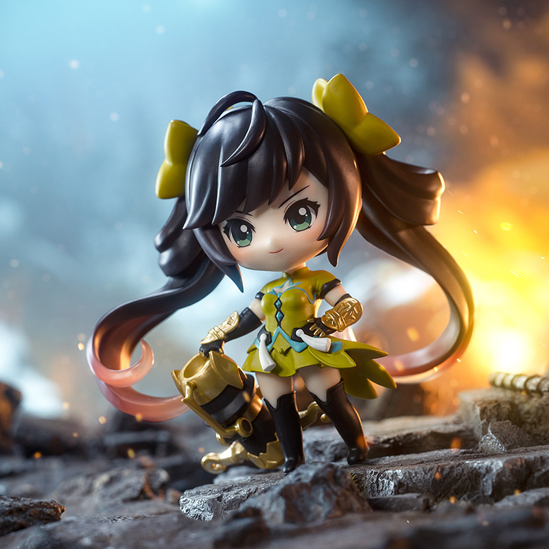 王者荣耀官方正版 千金重弩 孙尚香q版手办模型玩具公仔周边摆件