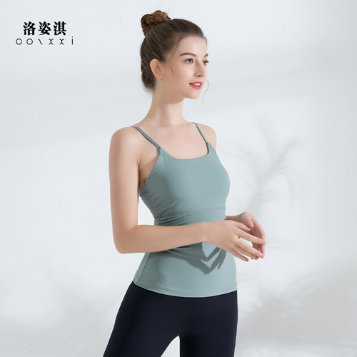 洛姿淇瑜伽背心性感吊带