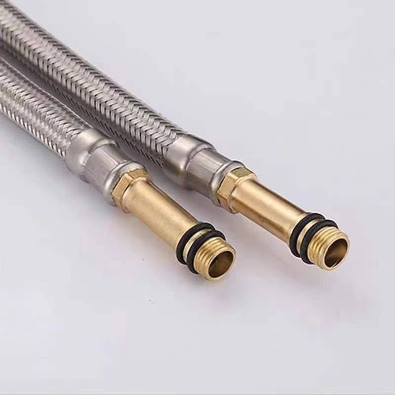 洗手盆连接软管4分水龙头进水管水管防爆菜盆面盆冷热304不锈钢编,家装主材,下水软管/排水软管,淘宝优惠券,粉丝福利购,淘宝优惠卷