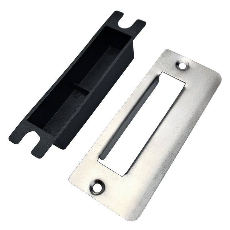 门锁卡扣槽卧室房间门锁扣片配件门框锁体导向片木门锁舌盒老式锁