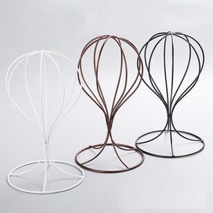 大檐帽内撑铁艺欧式帽子架帽托架家用收纳展示支架帽托展示架定型