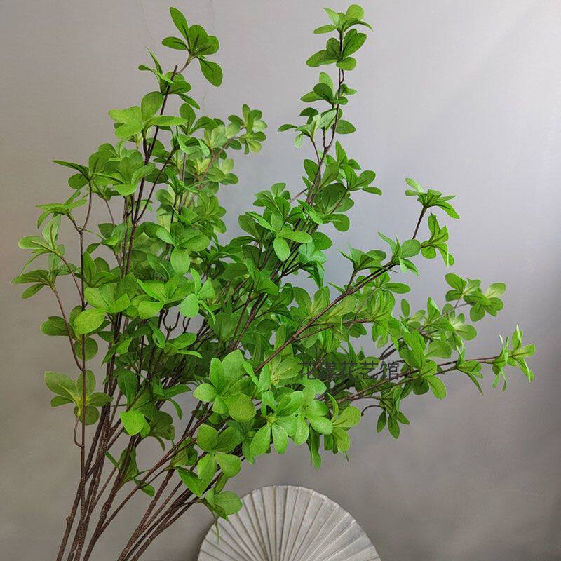 超仿真绿植吊钟叶假花客
