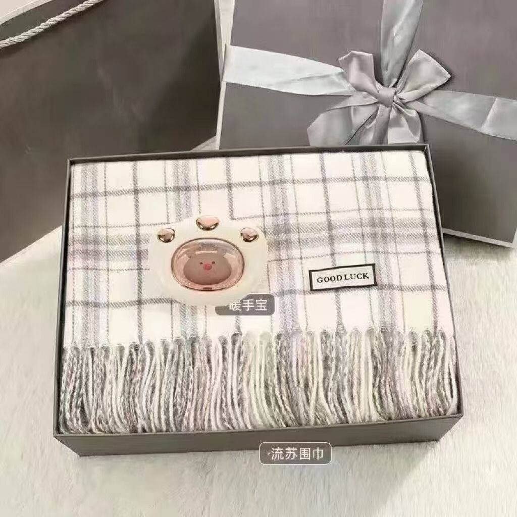 围巾手套暖冬礼盒送女生生日礼物女生送女朋友闺蜜创意实用冬季保