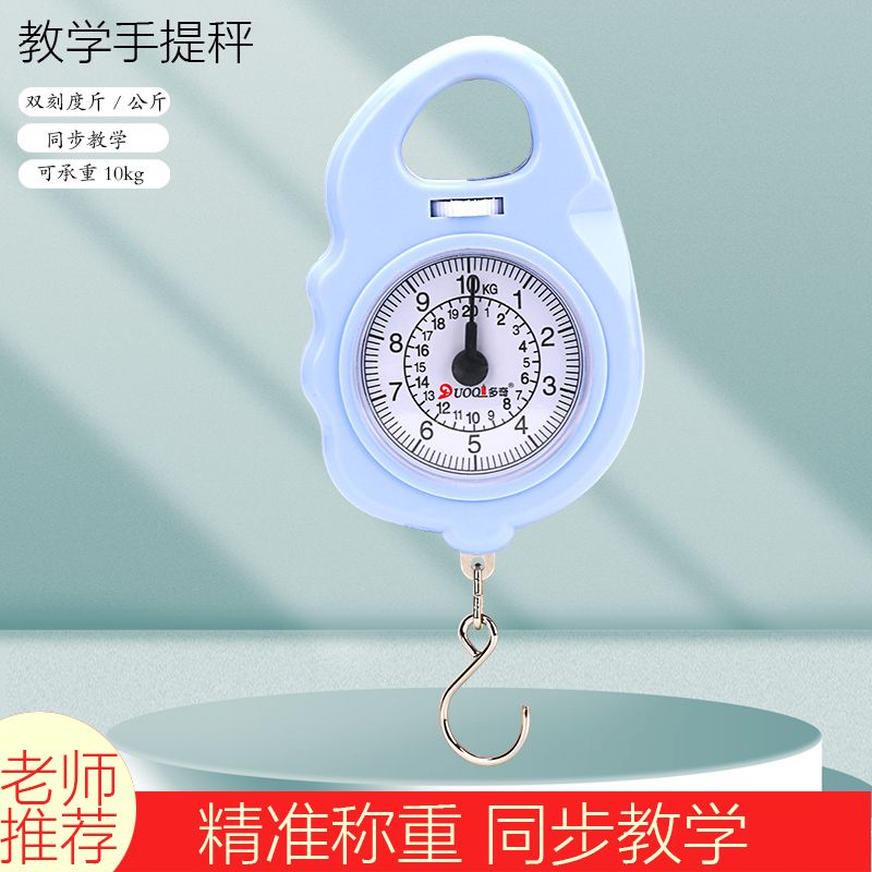 称随身携带弹簧秤教学手提称便捷式家用随身带小勾称学生学习克与