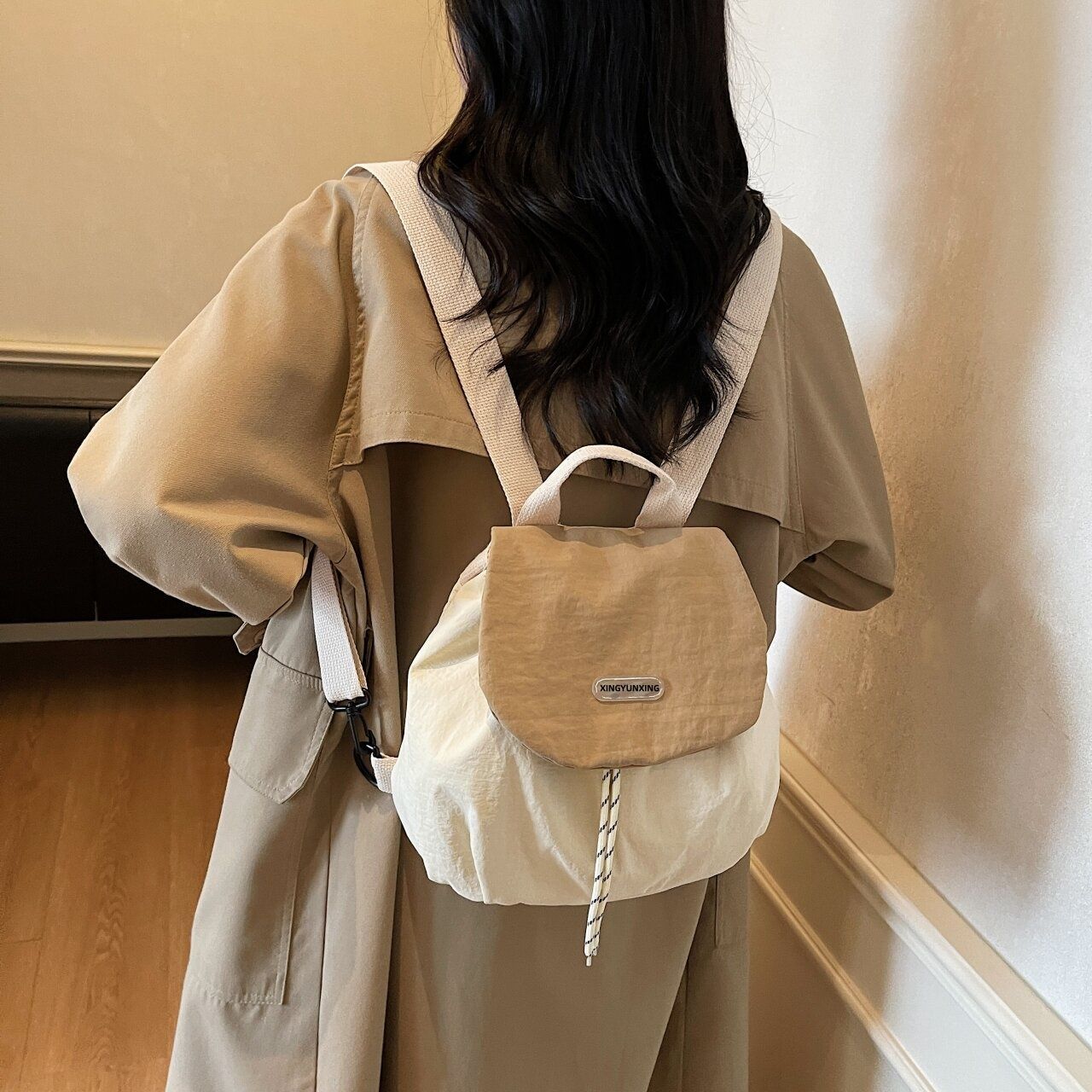 女生用双肩包ins新款超轻