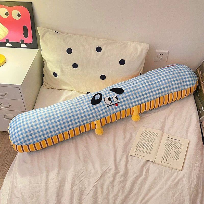 床边挡枕女生卧室宿舍睡觉夹腿公仔靠垫床边挡枕礼物可爱抱枕睡觉