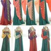 青泠谷汉服原创唐制汉服女八色隋代上襦窄臂襦大袖 襦复原窄袖 襦