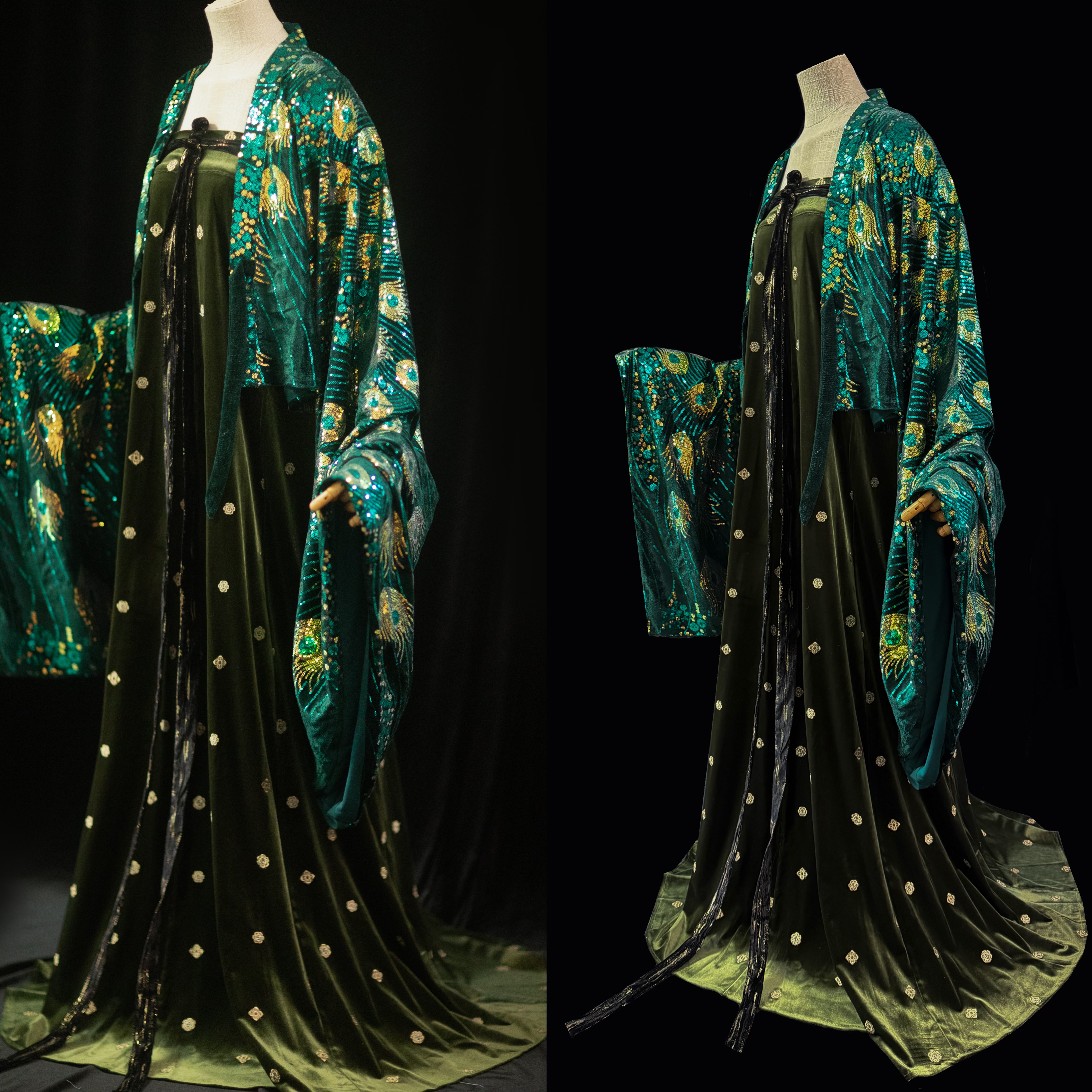 青泠谷绣花丝绒齐胸八破背带裙,女装/女士精品,汉服半身裙,淘宝优惠券,粉丝福利购,淘宝优惠卷