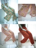 青泠谷人棉唐风灯笼裤 青原创日常通勤汉服夏季 女