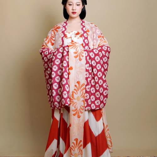 青冷谷原创复原公墓壁画八破裙