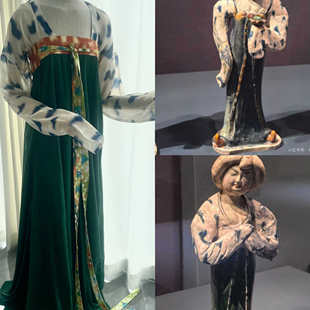 青泠谷唐三彩陶俑服饰复原