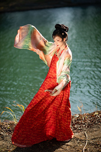 青泠谷月华法门寺披衫齐胸衫裙