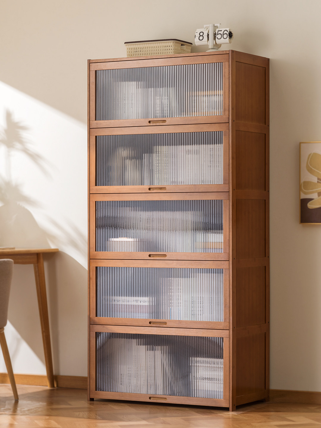 书架落地置物架书柜子家用儿童客厅实木简易卧室靠墙杂物柜展示柜,住宅家具,书架,淘宝优惠券,粉丝福利购,淘宝优惠卷