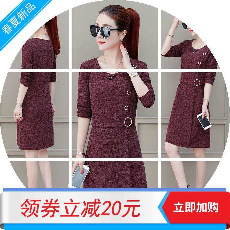 【8码可选】大码针织时尚连衣裙女长袖2019春季修身打底a字裙子在类目 童鞋/婴儿鞋/亲子鞋, 靴子/雪地靴中 - 来自Buy2taobao.com提供专业的淘宝代购服务