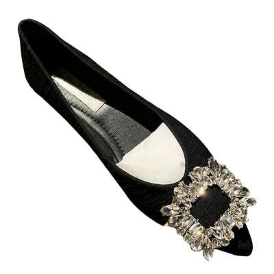 软底百搭水钻单鞋热卖万双