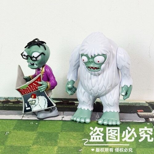 植物大战僵尸周刊僵尸侏罗纪僵尸龙骨化石摩登推车铁网门男孩玩具